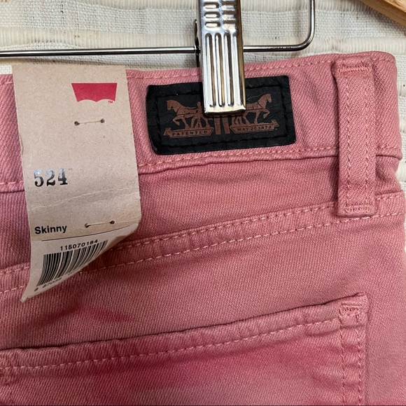 NWT Levi’s 524 Wavy Tye Dye Low Rise Jeans - Picture 8 of 10